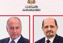 وزير الخارجية يتلقى برقية تهنئة من الأمين العام للجامعة العربية بمناسبة العيد الوطني 22 مايو