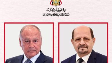 وزير الخارجية يتلقى برقية تهنئة من الأمين العام للجامعة العربية بمناسبة العيد الوطني 22 مايو