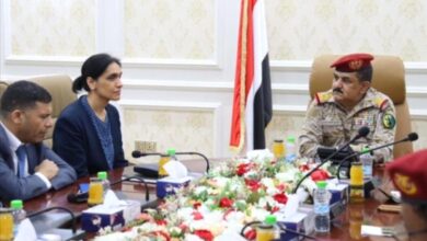وزير الدفاع : دعم قدرات القوات المسلحة هو السبيل لإزالة خطر الحوثيين على الملاحة البحرية