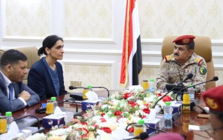 وزير الدفاع : دعم قدرات القوات المسلحة هو السبيل لإزالة خطر الحوثيين على الملاحة البحرية