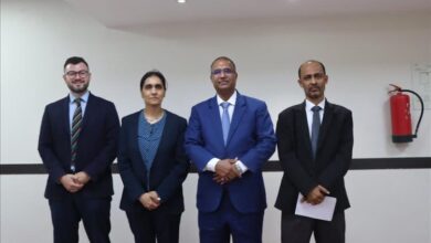 وزير الشؤون الاجتماعية يلتقي  بسعادة سفيرة المملكة المتحدة (بريطانيا) لدى بلادنا