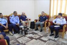 وفد من منظمة الإنتربول الدولي يزور مصلحتي الدفاع المدني وخفر السواحل وإدارة شرطة عدن لبحث تعزيز التعاون المشترك