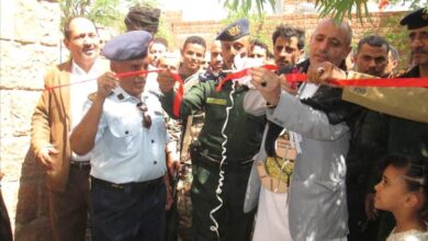 وكيل اول محافظة تعز يدشن خدمة اصدار البطاقة الشخصية الذكية في مديرية التعزية