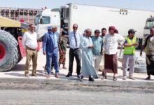 وكيل محافظة المهرة يتفقد سير أعمال تطوير جمرك شحن