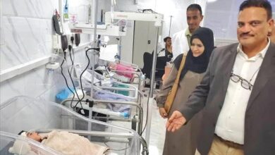 وكيل محافظة تعز تفتتح قسم الطوارئ العامة للأطفال والعيادات الخارجية بمستشفى المخا