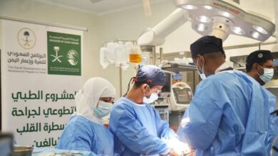 اختتام المشروع الطبي التطوعي لجراحة وقسطرة القلب في عدن