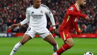 محمد صلاح ومبابي