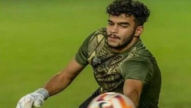 أحمد عادل حارس مرمى فريق الخريطيات القطري