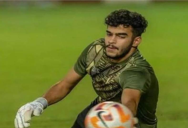 أحمد عادل حارس مرمى فريق الخريطيات القطري