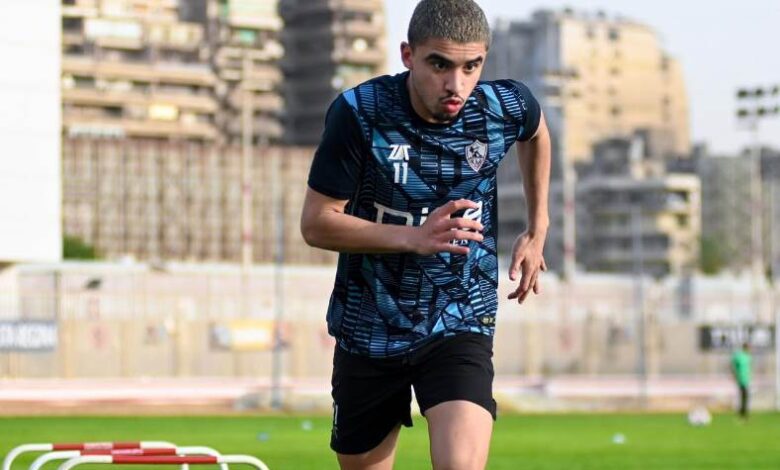أحمد الجفالي لاعب الزمالك