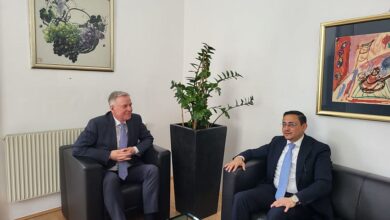 السفير شجاع الدين يبحث مع الوكالة النمساوية دعماً انسانياً وتنموياً خلال العام الجاري