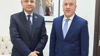 السفير فقيرة يلتقي رئيس الدائرة العربية والشرق أوسطية في الخارجية الأردنية
