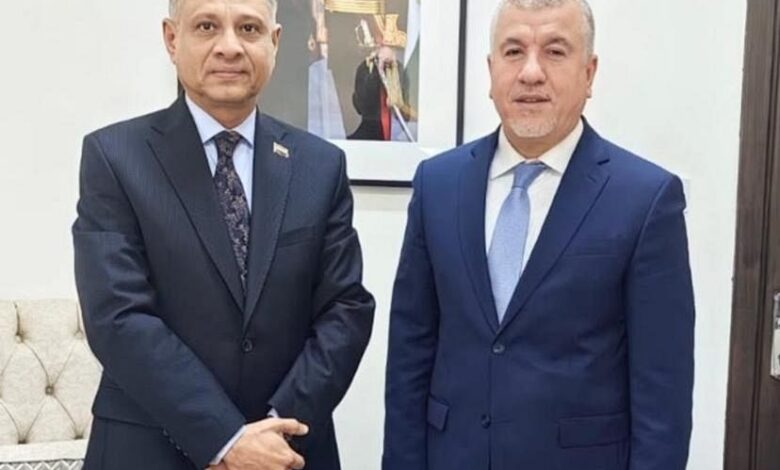 السفير فقيرة يلتقي رئيس الدائرة العربية والشرق أوسطية في الخارجية الأردنية