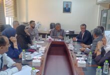 السلطة المحلية بعدن تبحث مع وفد منظمة فريدريش ايبرت توسيع تدخلاتها ومشاريعها الخدمية والتنموية