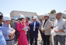الشرجبي ولملس ونائبة وزير التعاون بالخارجية الهولندية يطلعون على أوضاع المياه في عدن