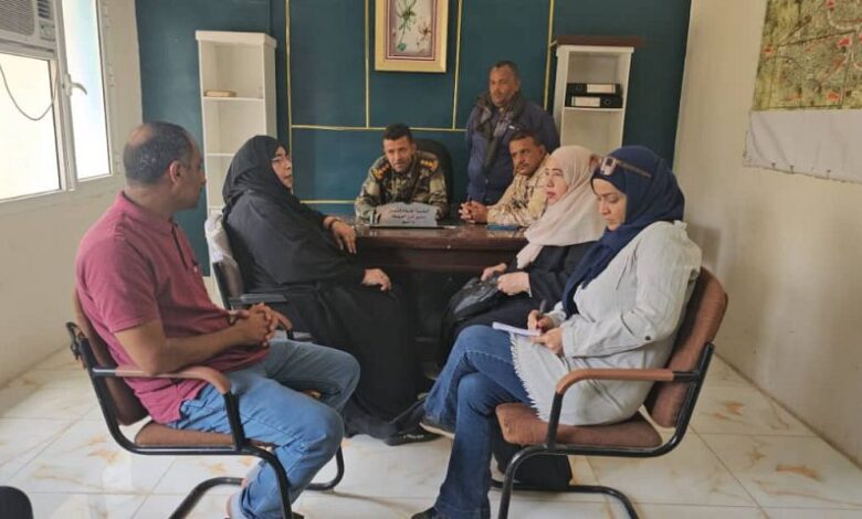 اللجنة الوطنية للتحقيق تطلع على أوضاع 382 شخصاً من نزلاء السجن المركزي وسجن النساء في لحج
