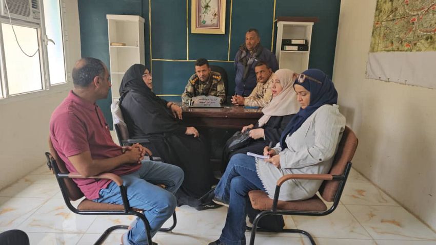 اللجنة الوطنية للتحقيق تطلع على أوضاع 382 شخصاً من نزلاء السجن المركزي وسجن النساء في لحج
