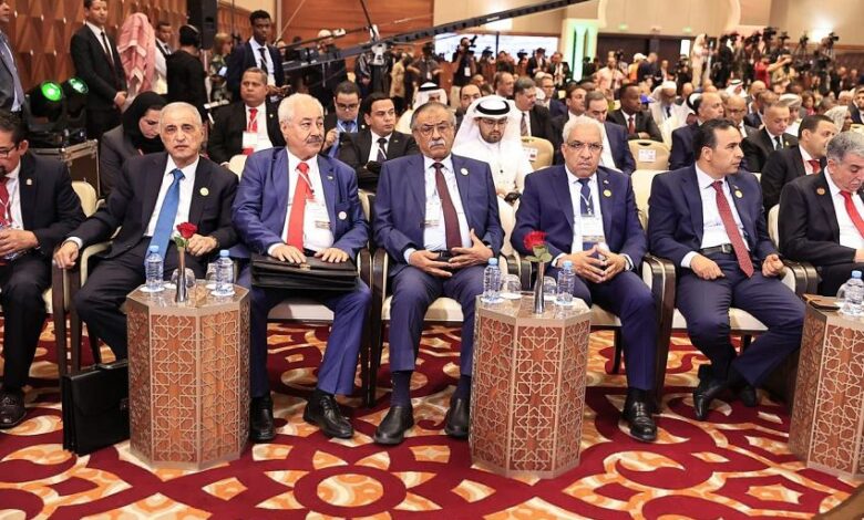 المؤتمر الـ 38 للاتحاد البرلماني العربي يؤكد دعمه للحل السياسي في اليمن وفق المرجعيات الاساسية