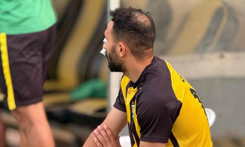 اصابة مصطفي صبحي