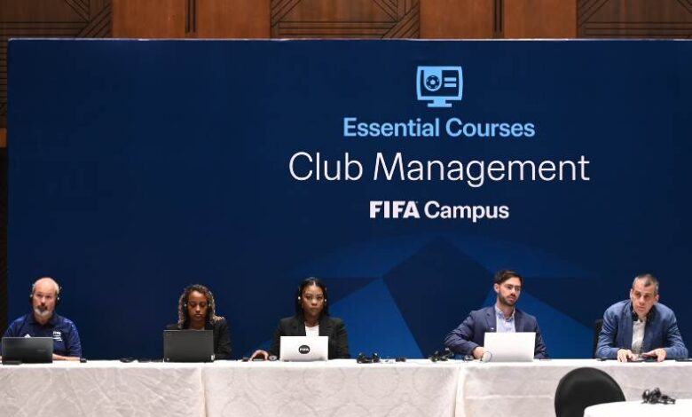 انطلاق ورشة عمل "برنامج فيفا لاحتراف وتطوير إدارات الأندية" باتحاد الكرة