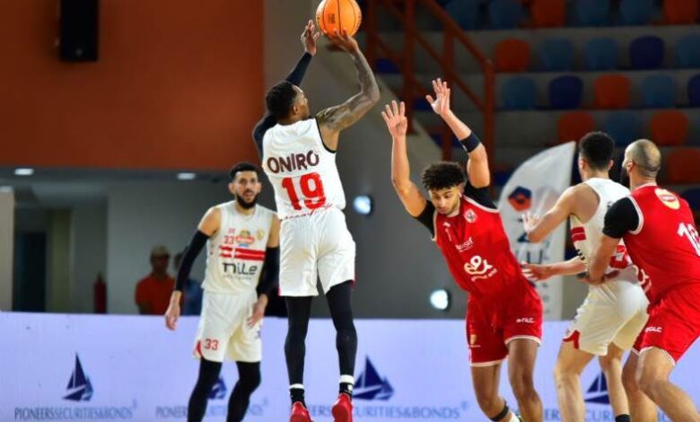 سلة الأهلي والزمالك