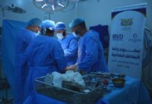 بدء المرحلة الثالثة من مشروع زراعة المفاصل الصناعية في مأرب