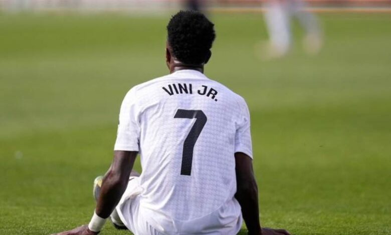 فينيسيوس جونيور لاعب ريال مدريد