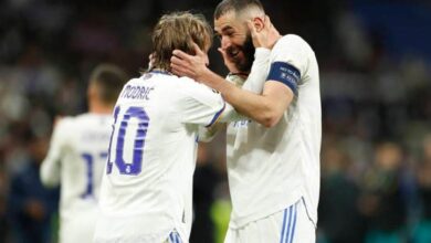 بنزيما ومودريتش