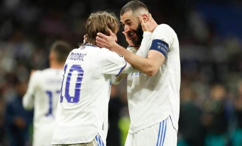 بنزيما ومودريتش