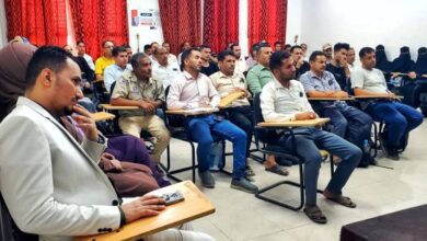 تدشين دورة تدريبية لكوادر المستشفيات بتعز حول الاصابات الجماعية