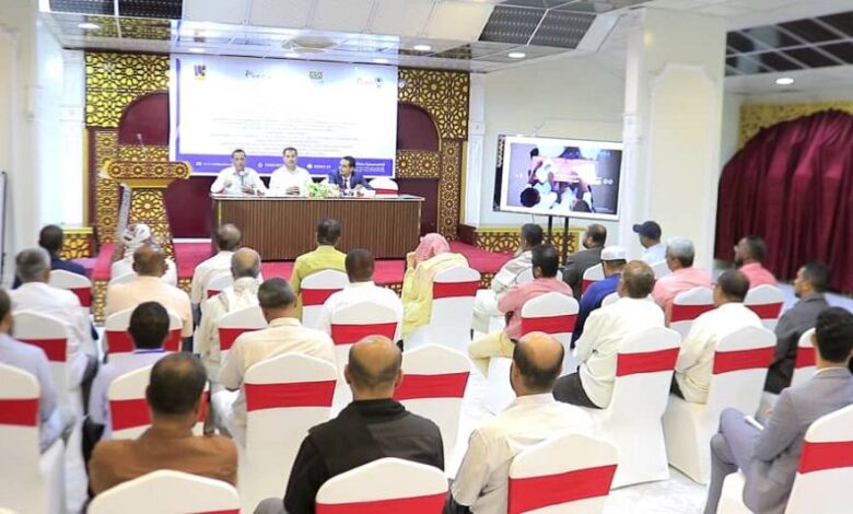 تنظيم ورشة عمل بسيئون حول تعزيز تغطية التطعيم للأطفال غير المحصنين