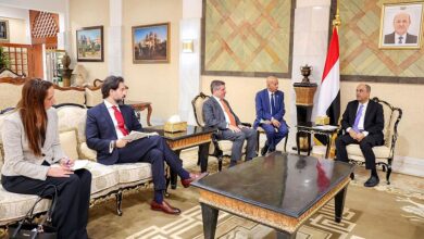 رئيس الوزراء يناقش مع السفير الأمريكي العلاقات الثنائية والقضايا ذات الاهتمام المشترك
