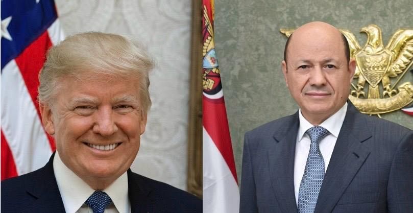 رئيس مجلس القيادة يتلقى برقية تهنئة من الرئيس الامريكي بمناسبة العيد الوطني