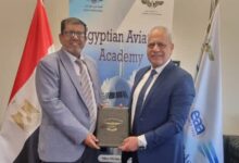 رئيس هيئة الطيران يبحث مع رئيس الأكاديمية المصرية لعلوم الطيران التعاون بمجال التدريب