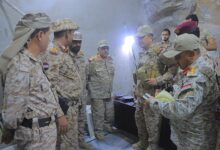رئيسا هيئي العمليات والاستخبارات والاستطلاع يتفقدان المنطقة العسكرية السادسة
