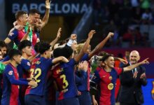 احتفالات برشلونة
