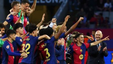 احتفالات برشلونة