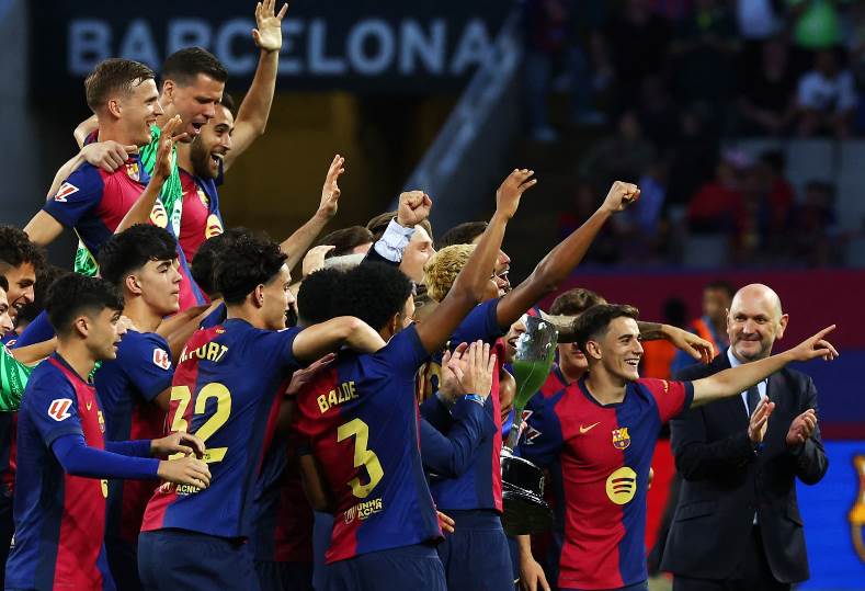 احتفالات برشلونة