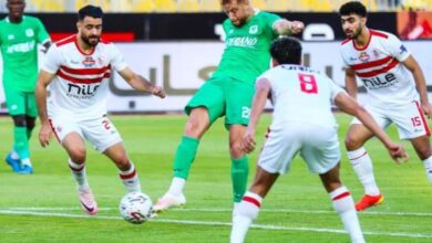 الزمالك ضد المصري