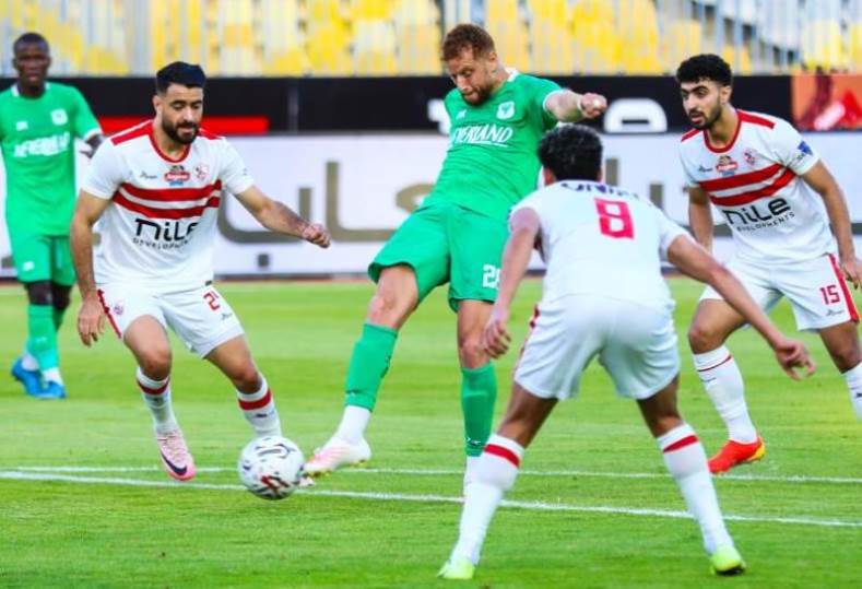 الزمالك ضد المصري