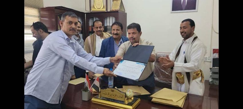 شركة الغاز تدشن بمنشأة مأرب استبدال إسطوانات الغاز التالفة وتكرم الموظفين المبرزين