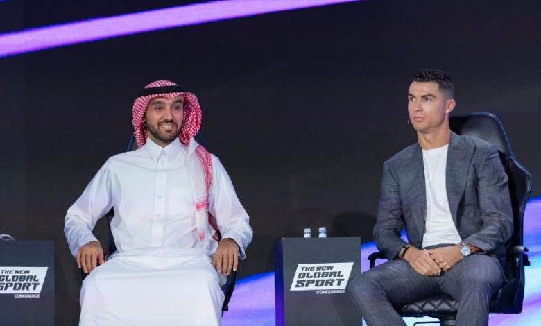 كريستيانو رونالدو - وزير الرياضة السعودي