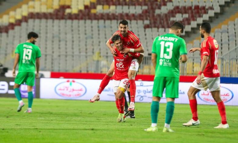 الأهلي ضد المصري