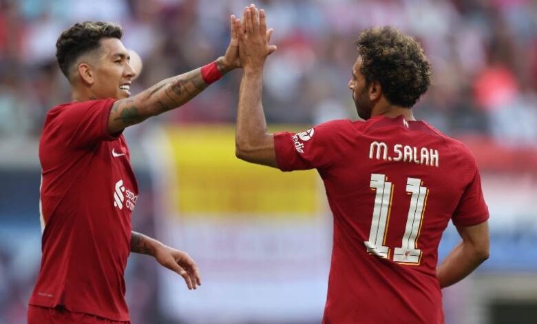 محمد صلاح وفيرمينو