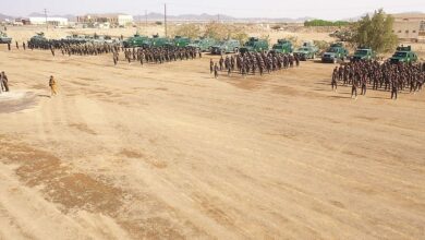 قوات الأمن الخاصة بمأرب تحتفي بتخريج منتسبيها من دورتي 17 مستجدين و 12 اعداد قتالي