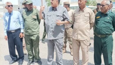 مدير #أمن عدن يلتقي بالدفعة التدريبية ويؤكد على أهمية الاستفادة من العلوم #الشرطوية والقانونية