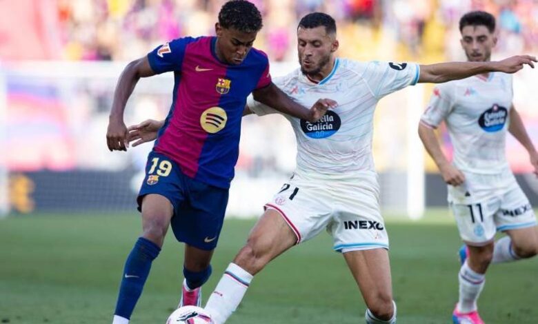 برشلونة ضد بلد الوليد