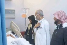 نائب وزير الصحة يطلع على الاوضاع الصحية للحجاج اليمنيين في المدينة المنورة