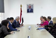 نعمان يبحث مع نائبة وزير التعاون الدولي الهولندية الدعم التنموي والإنساني
