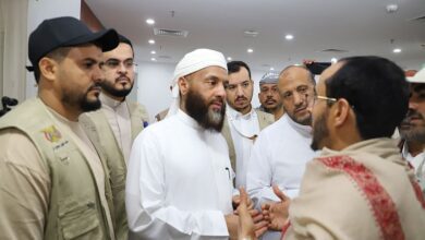 وزير الاوقاف والارشاد يتفقد اوضاع الحجاج في مكة المكرمة